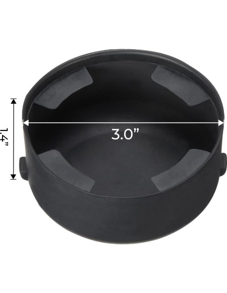 Inserto para Portavasos JOYTUTUS 2 Piezas 7.62 cm y 9.4 cm