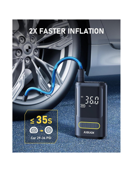Compresor de Aire Portátil JUSUOX ATJ-8466 150 PSI Inalámbrico