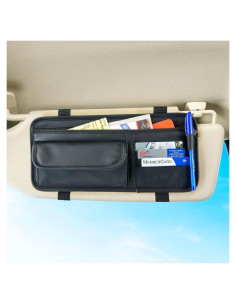 Soporte Organizador de Gafas de Sol para Visera de Coche High Road