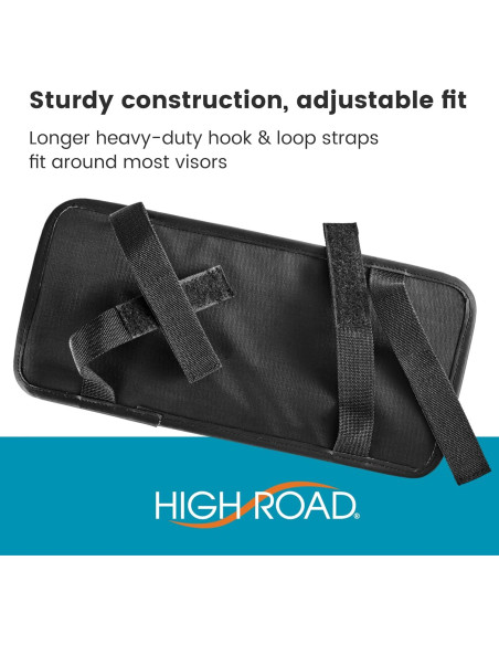 Soporte Organizador de Gafas de Sol para Visera de Coche High Road