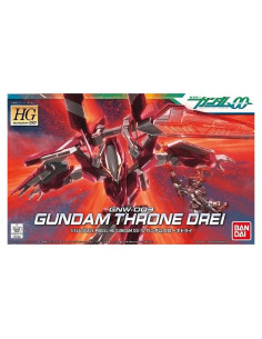 Figura de acción Gundam Throne DREI 1/144 Bandai importada