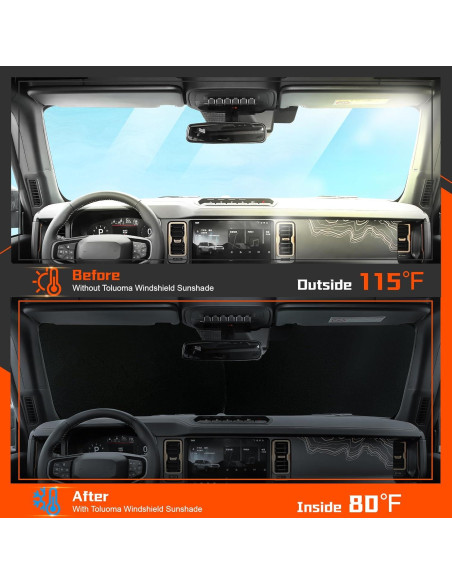 Protector Solar Parabrisas Toluoma Honda Odyssey 2011-2017