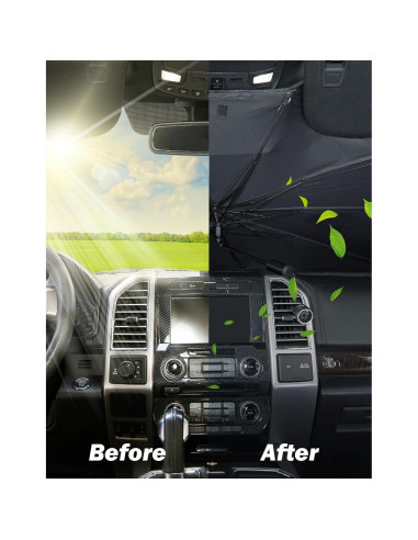 Parasol para Parabrisas JOYTUTUS F150 2015-2024 153.9x76cm