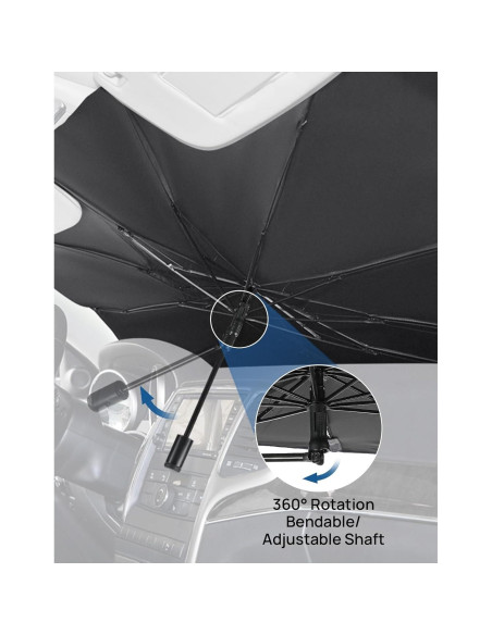 Parasol para Parabrisas JOYTUTUS F150 2015-2024 153.9x76cm