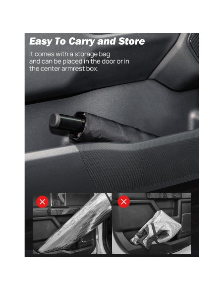 Parasol para Parabrisas JOYTUTUS F150 2015-2024 153.9x76cm