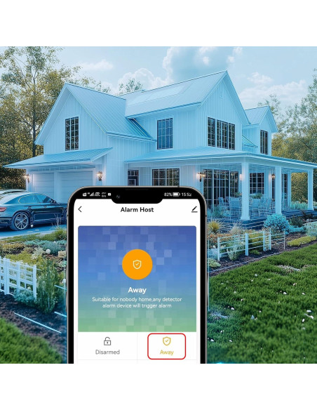 Sistema de Alarma PGST 12 Piezas WiFi Control Remoto Alexa