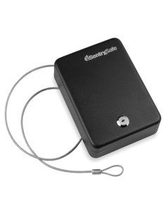 Caja Fuerte Pequeña SentrySafe con Cerradura de Llave - Negra