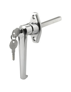 Cerradura de Manija de Puerta Prime-Line GD 52123 Cromada