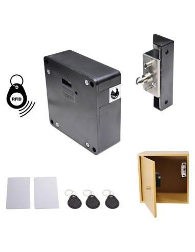Cerradura Electrónica RFID ETEKJOY para Armarios de Madera
