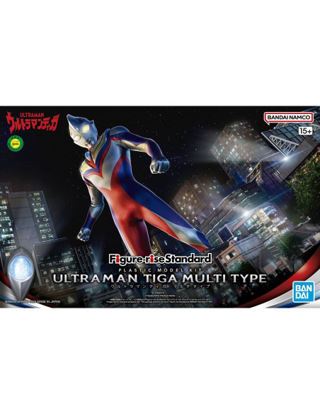 Figura-rise Estándar Bandai Ultraman Tiga Multi Type 15+