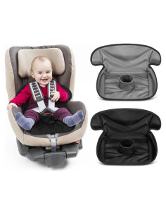 Paquete de 2 Protectores de Asiento de Coche HunnmingRe Negros