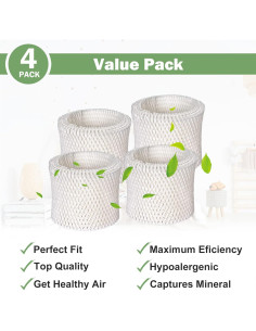 Filtro de Humidificador Future Way HCM-350 - Paquete de 4 Unidades 2