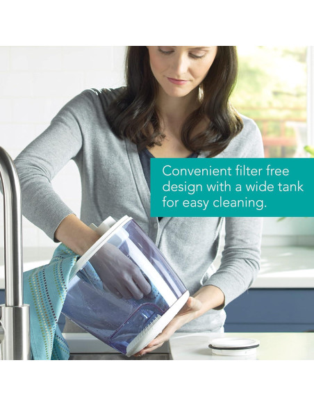 Humidificador ultrasónico Vicks 1.2 galones sin filtro Humidificador ultrasónico Vicks 1.2 galones sin filtro