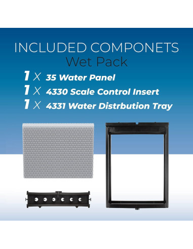 Kit de Mantenimiento Humidificador Pokin 4839 Filtro Aprilaire 600