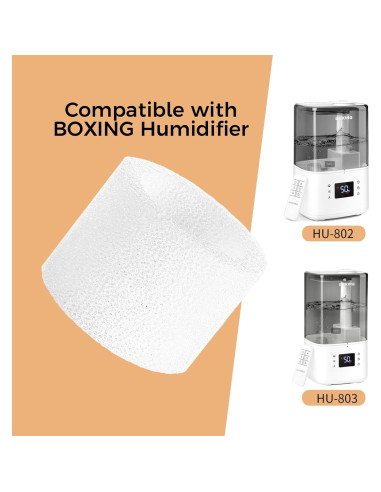 Filtros de Reemplazo BOXING para Humidificadores HU-802 y HU-803 - 12 Paquetes