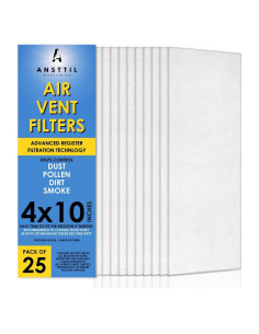 Filtros de Ventilación de Aire Ansttil - 25 Piezas 10x25.4 cm