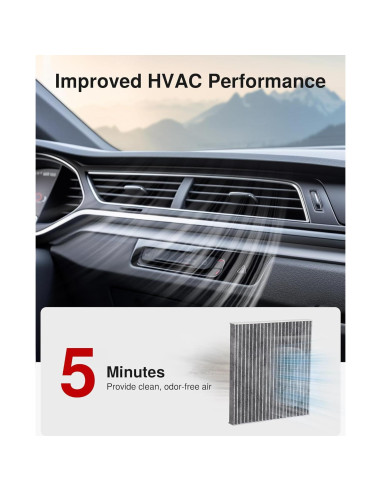 Filtro de Aire de Cabina Puroma CAF671S para Jeep y Mazda