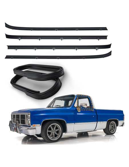 Kit de Burletes ItranMc para Ventanas GMC y Chevy 6 Piezas