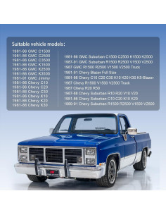 Kit de Burletes ItranMc para Ventanas GMC y Chevy 6 Piezas 2