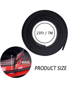 Sello de Techo Solar Aokdom 14mm x 7.01m Impermeable 2