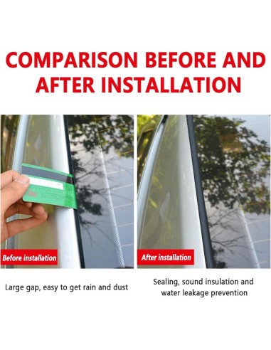 Sello de Techo Solar Aokdom 14mm x 7.01m Impermeable