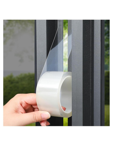 Cinta de Sellado Transparente ZMLTLMG 5cm x 10m para Ventanas Cinta de Sellado Transparente ZMLTLMG 5cm x 10m para Ventanas