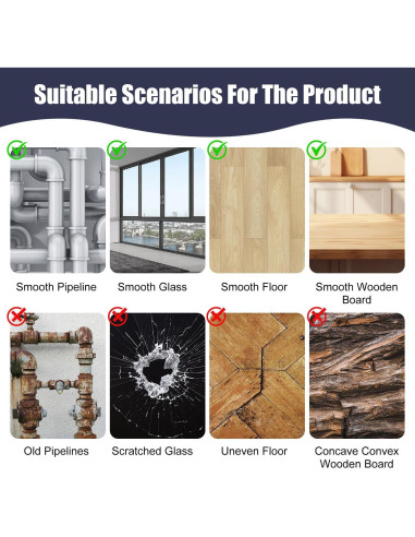 Cinta de Sellado Transparente ZMLTLMG 5cm x 10m para Ventanas