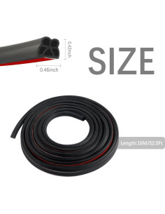 Tira de Sellado para Puertas de Automóvil Stacool 500/1000/1600 cm 2