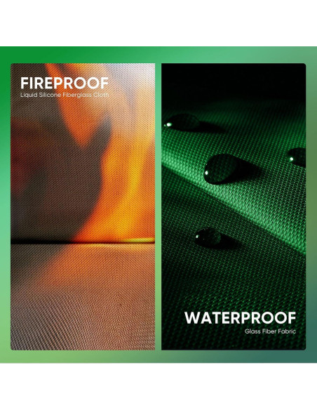 Bolsa de Seguridad LiPo OVONIC a Prueba de Fuego - 3 Tamaños