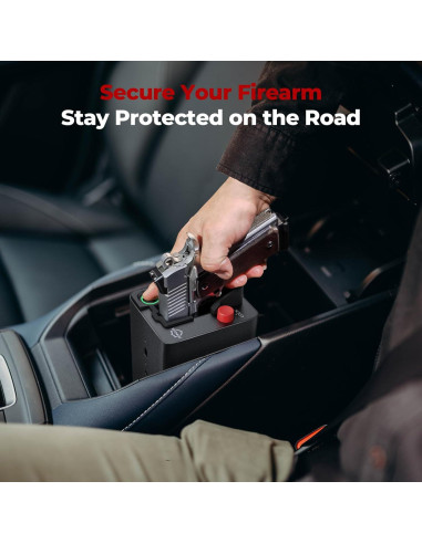 Caja Fuerte Biometrica ONNAIS para Pistolas - Acceso Rápido