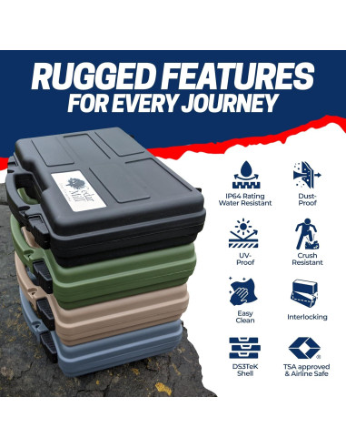 Funda Dura para Pistola Cedar Mill Fine Firearms 31x26cm