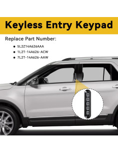 Teclado de entrada sin llave RLP para Ford Explorer 2002-2010 2