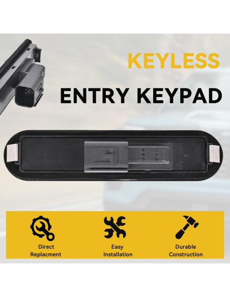 Teclado de entrada sin llave RLP para Ford Explorer 2002-2010