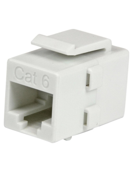 Acoplador de Red RJ45 Keystone Cat 6 Blanco StarTech