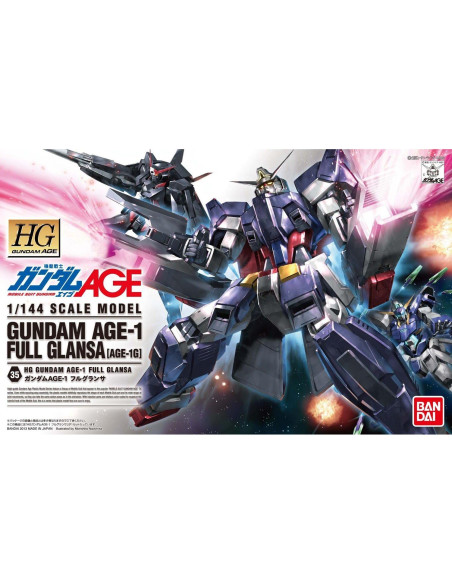 Kit de Modelo Gundam Age-1 Full Gransa Bandai HG 1/144 Kit de Modelo Gundam Age-1 Full Gransa Bandai HG 1/144