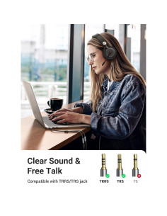 Adaptador Divisor de Auriculares UGREEN 3.5mm Macho a Doble Hembra 2