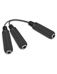 Cable divisor Y de guitarra Duttek 6.35mm 20cm mono TS
