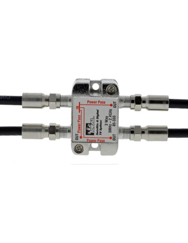 Divisor de Cable Digital 3 Vías IDEAL 85-333 2.4 GHz