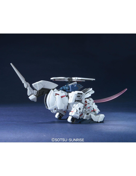 Figura de acción SD Unicorn Gundam Bandai 53.5x65.5 cm