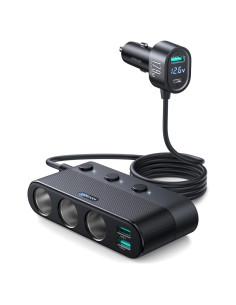 Adaptador de Encendedor de Cigarrillos JOYROOM 179W Carga Rápida