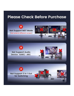 Divisor HDMI 4K NEWCARE 1x3 Salidas con Cable de 1.2m 2