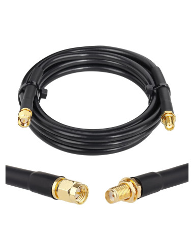 Cable coaxial SMA macho a hembra 1.83 m KMR240 XRDS-RF 50 Ohm