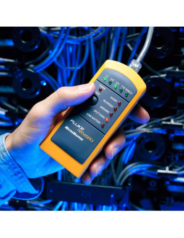 Probador de Cobre Fluke Networks MT-8200-49A con LEDs