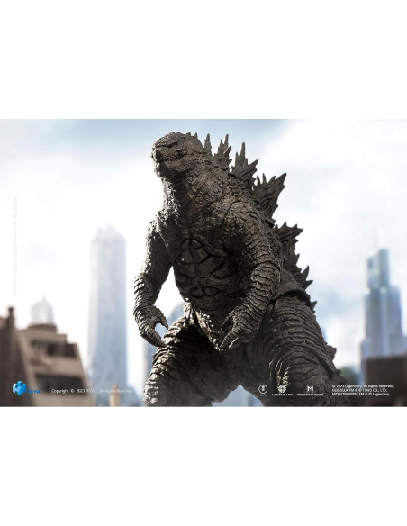 Figura de acción Godzilla Hiya Toys 17.78 cm película 2021