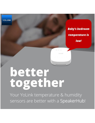 Sensor de Temperatura y Humedad YoLink YS8003-UC Digital