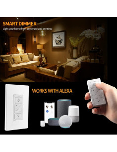 Interruptor de Atenuación Humpptom con Control Remoto Inalámbrico 2