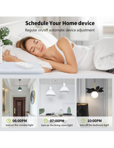 Interruptor de Atenuación Humpptom con Control Remoto Inalámbrico