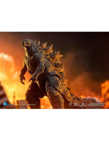 Figura de acción Godzilla Hiya Toys 17.78 cm película 2021