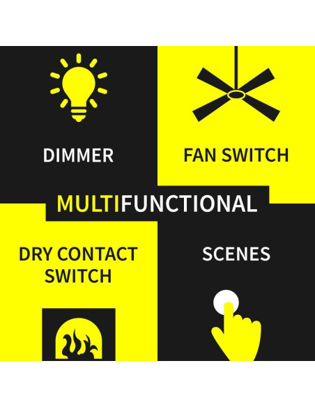 Interruptor Doble Z-Wave Zooz ZEN30 800LR Blanco 75W LED