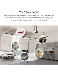Abridor de Puerta de Garaje Genie Cadena Drive 750 0.75 HP Negro 2